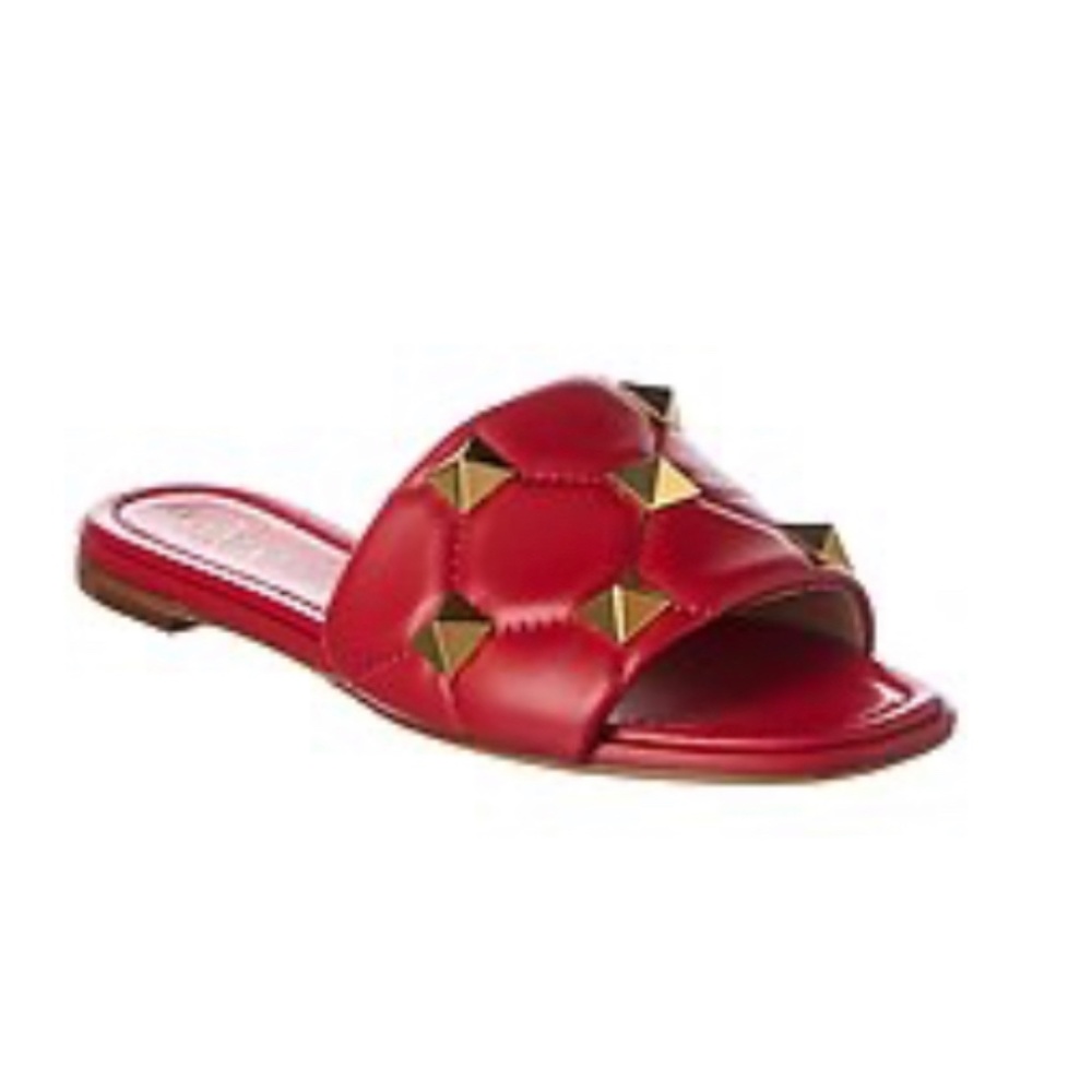 Valentino Roman Stud Leather Sandal